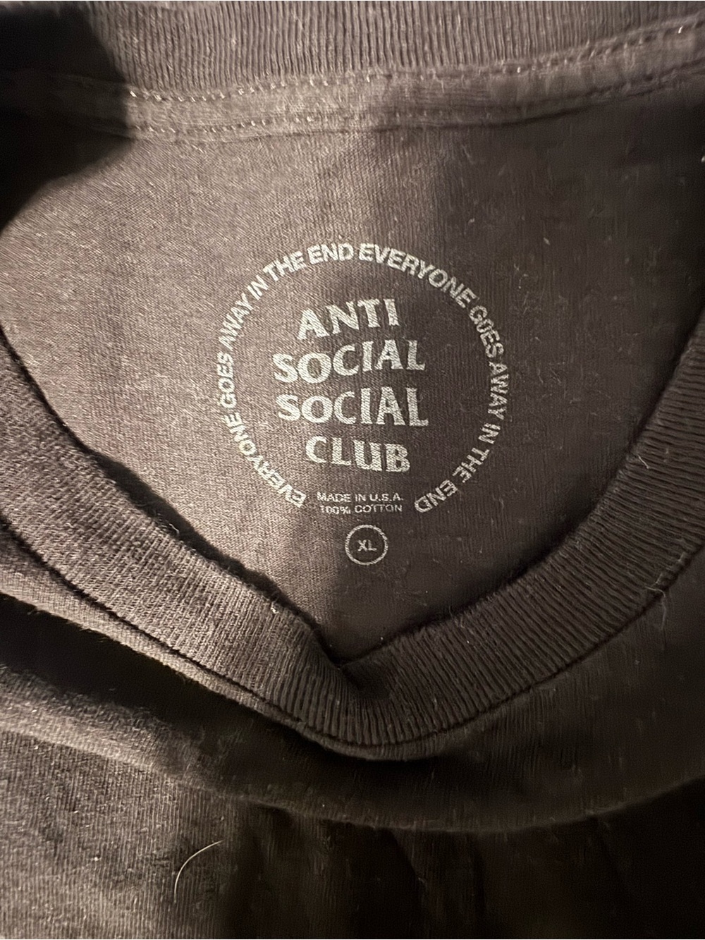 Anti Social Social Club Black Mind Games Tee